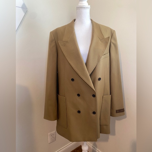 Aritzia Babaton Highland Blazer in Caramelo Tan Size Large NWT - Picture 13 of 14